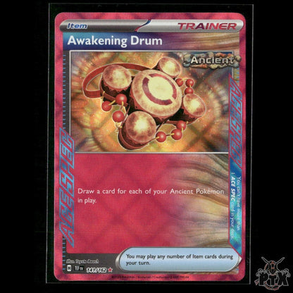 Awakening Drum 141/162 SV05: Temporal Forces NM Pokemon 2024