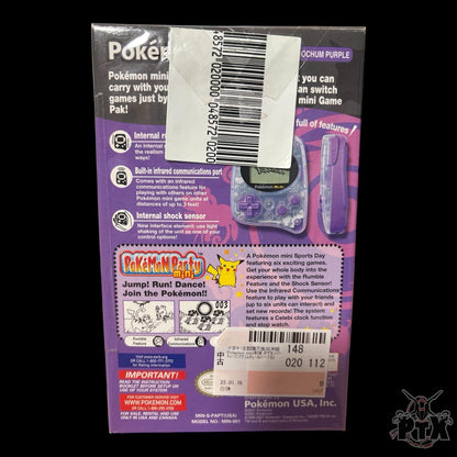 Pokemon Smoochum Purple Console US English Ver. w/Pokemon Party Mini Sealed