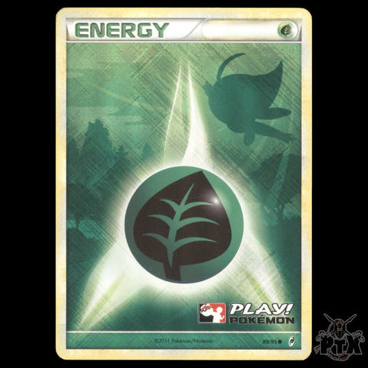 Grass Energy PLAY! Holo #88/95 Call of Legends Promo NM/Near Mint Pokemon 2011