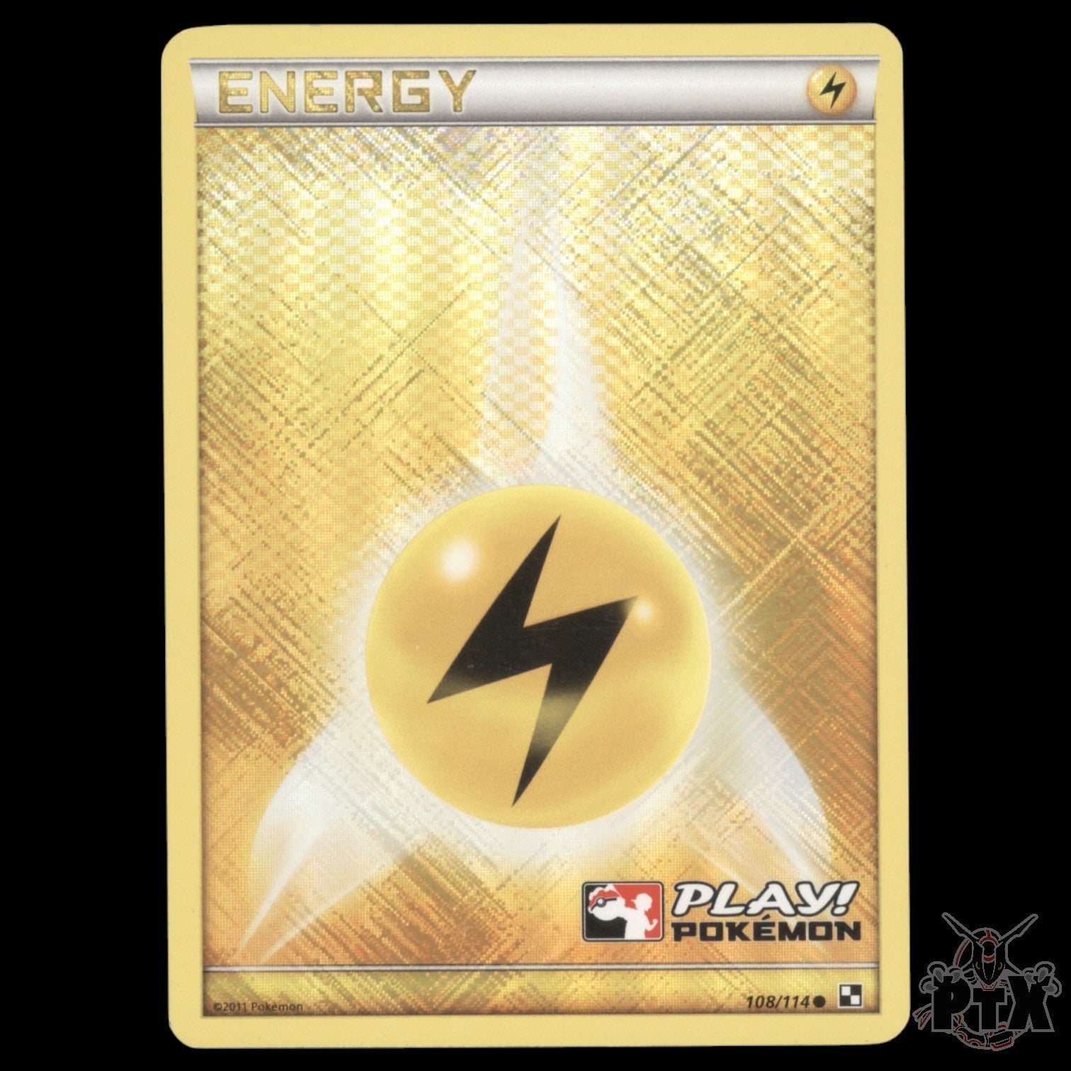 Lightning Energy PLAY! Holo #108/114 Promo NM/Near Mint Pokemon 2011