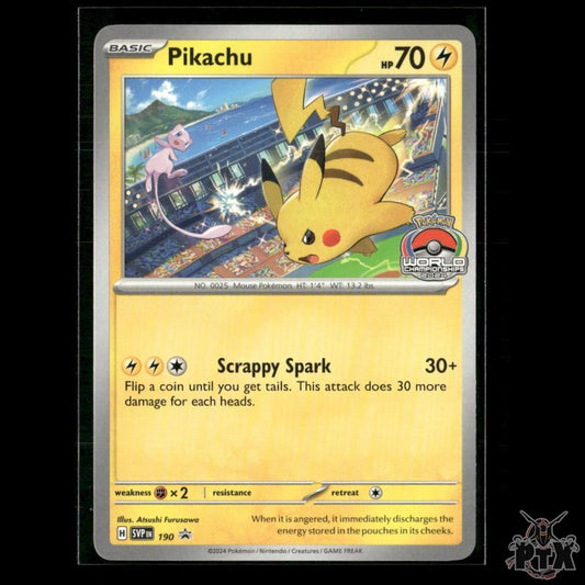 Pikachu 190 SV: Scarlet & Violet Promo Cards NM Pokemon