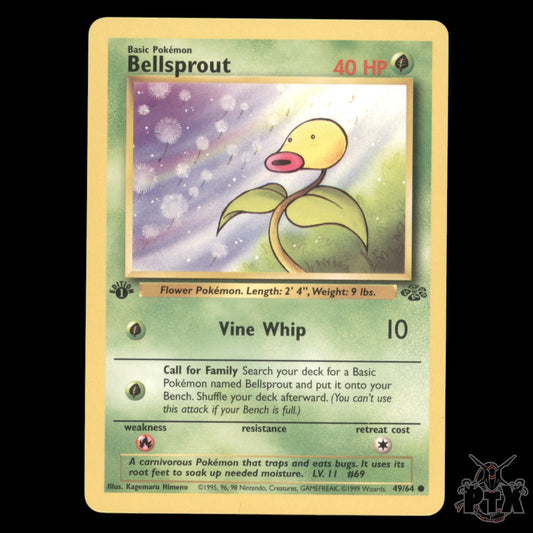 Bellsprout #49/64 1st Edition Jungle NM/Near Mint Pokemon 1999