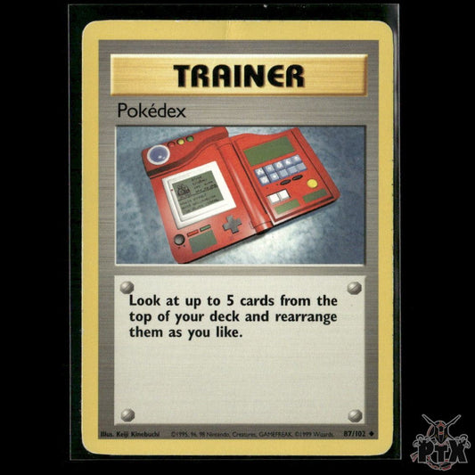 Pokedex 87/102 Base Set HP Pokemon