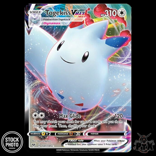 Togekiss VMAX #141/185 Vivid Voltage NM/Near Mint Pokemon 2020