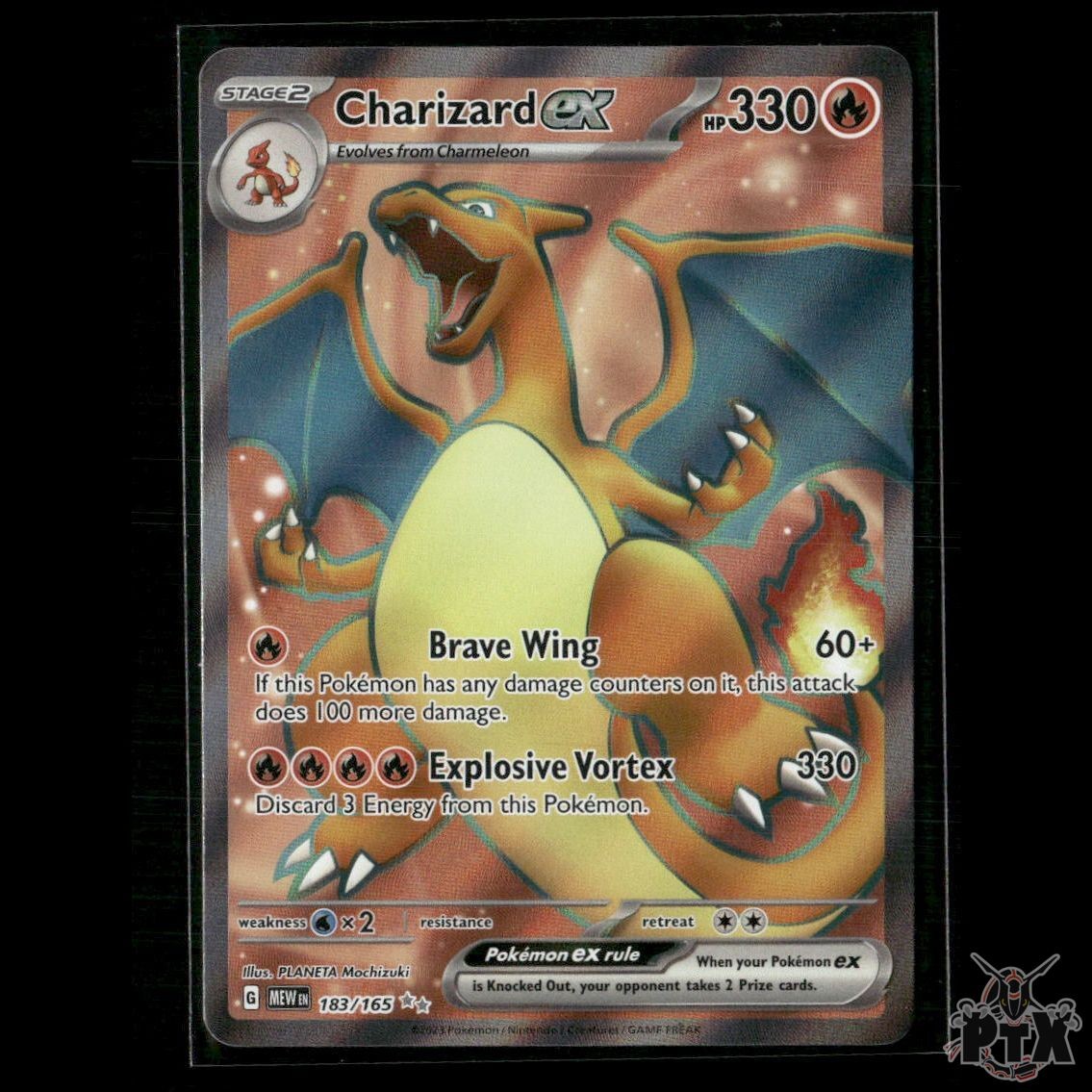 Charizard ex 183/165 SV: Scarlet & Violet 151 NM Pokemon