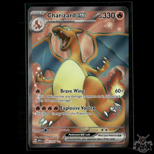 Charizard ex 183/165 SV: Scarlet & Violet 151 NM Pokemon