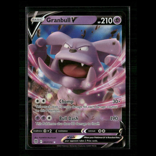 Granbull V 057/172 SWSH09: Brilliant Stars NM Pokemon