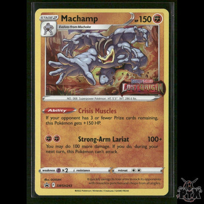 Machamp (Prerelease) SWSH243 SWSH: Sword & Shield Promo Cards NM Pokemon