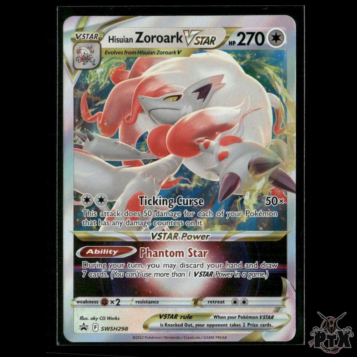Hisuian Zoroark VSTAR SWSH298 SWSH: Sword & Shield Promo Cards NM Pokemon