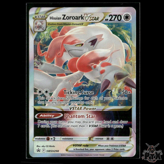 Hisuian Zoroark VSTAR SWSH298 SWSH: Sword & Shield Promo Cards NM Pokemon