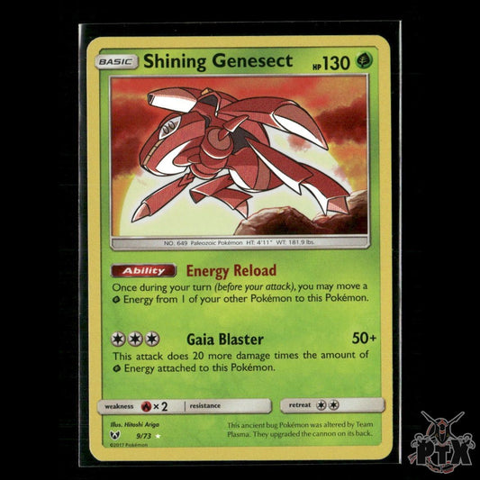 Shining Genesect 9/73 Shining Legends NM Pokemon