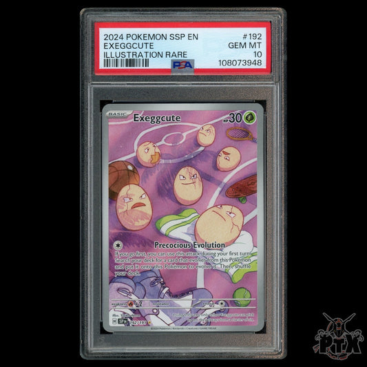 Exeggcute #192/191 PSA 10 Surging Spark Pokemon 2024
