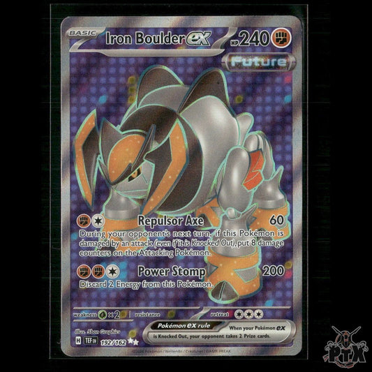 Iron Boulder ex 192/162 SV05: Temporal Forces NM Pokemon