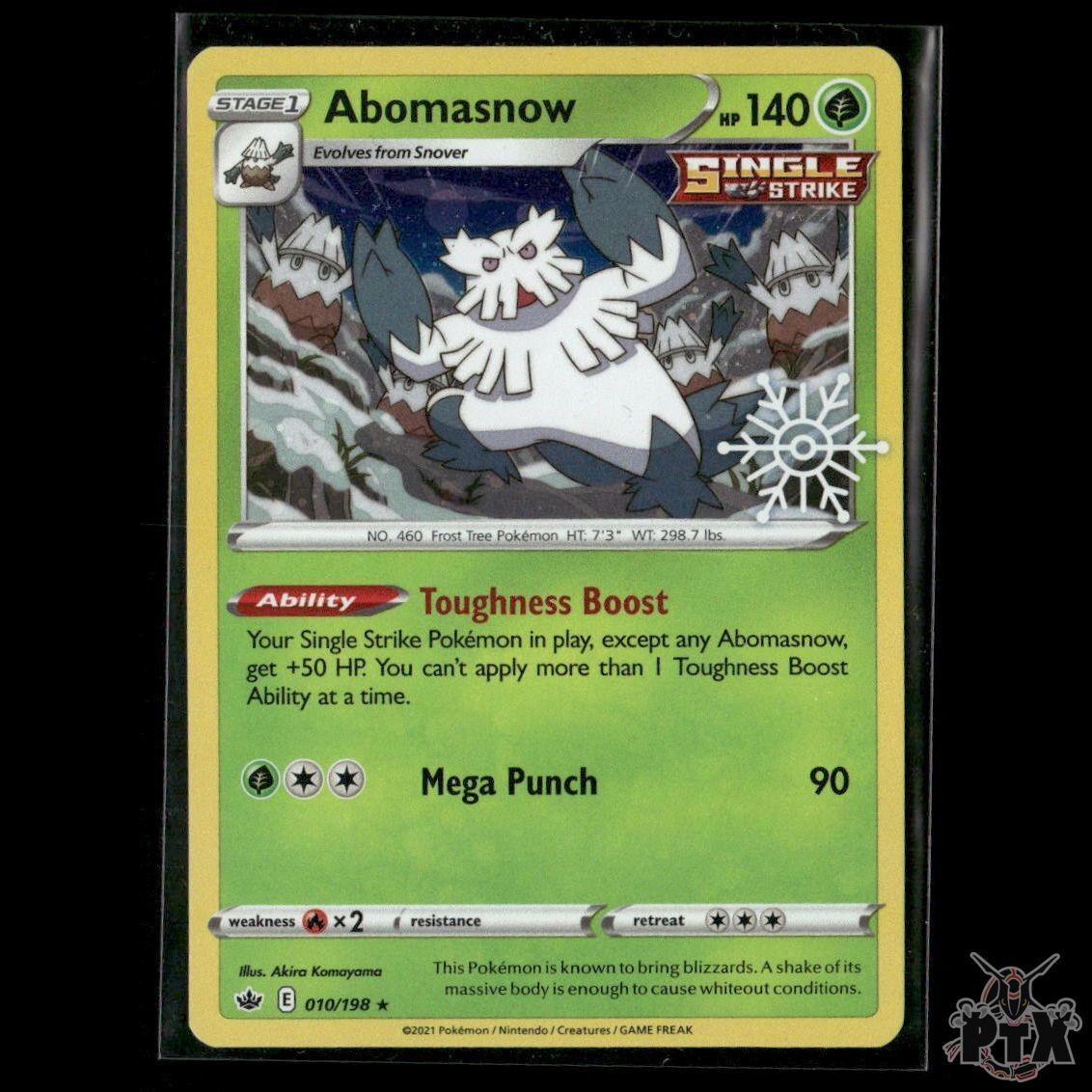 Abomasnow 010/198 Holiday Calendar Promo NM Pokemon