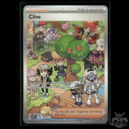Clive 236/091 SV: Paldean Fates NM Pokemon