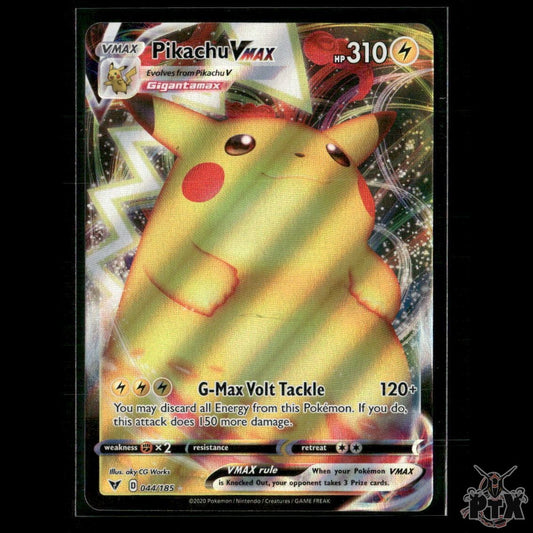 Pikachu VMAX 044/185 SWSH04: Vivid Voltage NM Pokemon