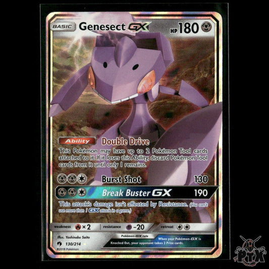 Genesect GX 130/214 SM - Lost Thunder NM Pokemon