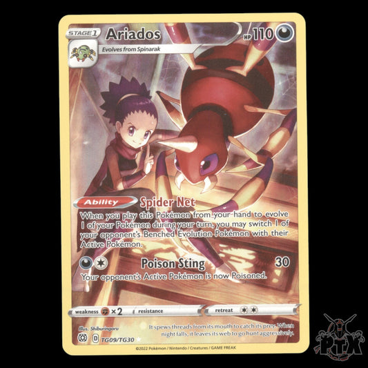 Ariados #TG09/TG30 Brilliant Stars NM/Near Mint Pokemon 2022