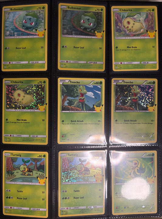 Celebrations Master Set With McDonald set All NM Pokemon 2021