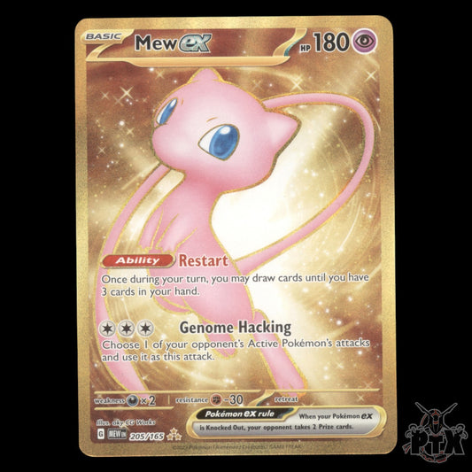 Mew ex #205/165 Scarlet & Violet 151 NM/Near Mint Pokemon 2023