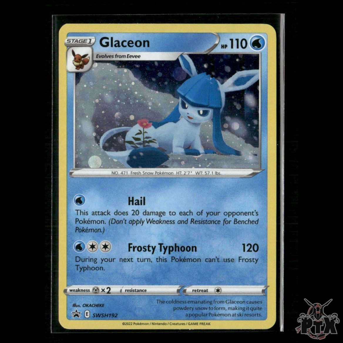 Glaceon SWSH192 SWSH: Sword & Shield Promo Cards NM Pokemon