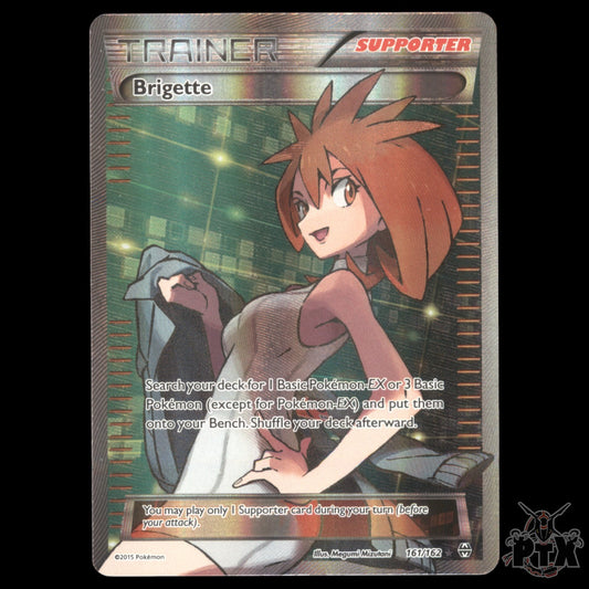 Brigette #161/162 Breathrough LP/Lightly Played Pokemon 2015