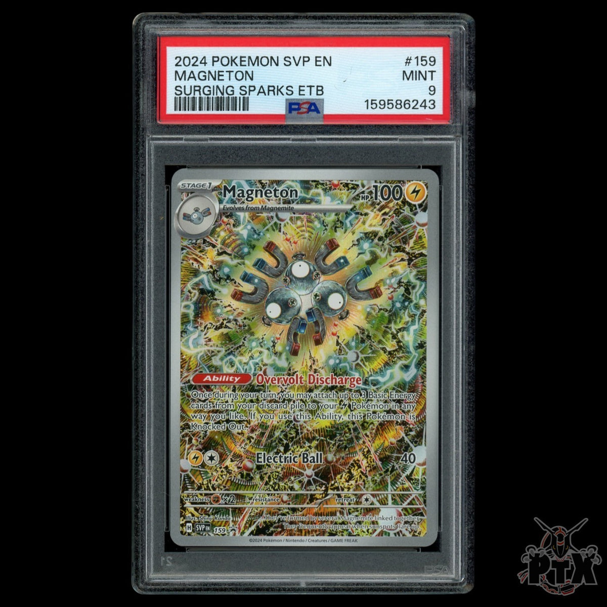 Magneton 159 PSA 9 Scarlet & Violet Promo Pokemon 2024