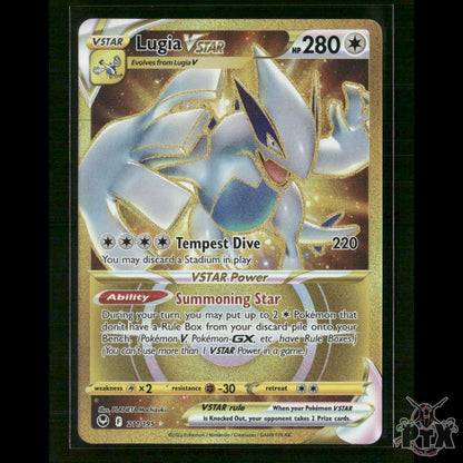 Lugia VSTAR (Secret) 211/195 SWSH12: Silver Tempest NM Pokemon