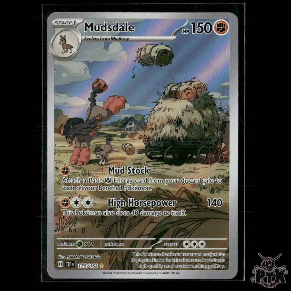 Mudsdale 175/162 SV05: Temporal Forces NM Pokemon