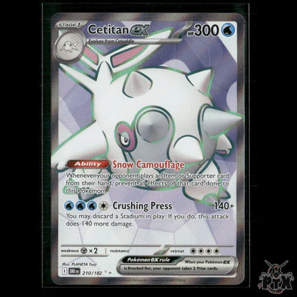 Cetitan ex 210/182 SV10: Destined Rivals NM Pokemon