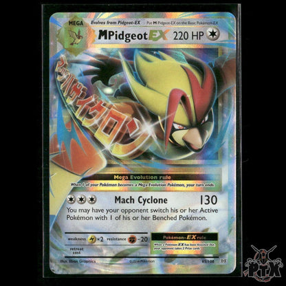 M Pidgeot EX 65/108 XY - Evolutions NM Pokemon