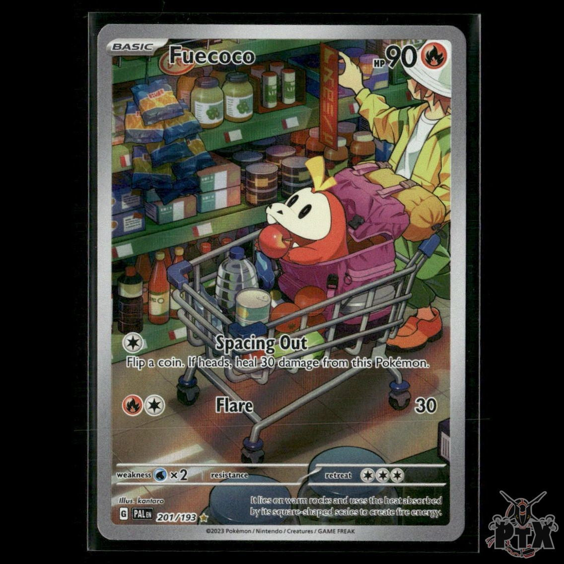 Fuecoco 201/193 SV02: Paldea Evolved NM Pokemon