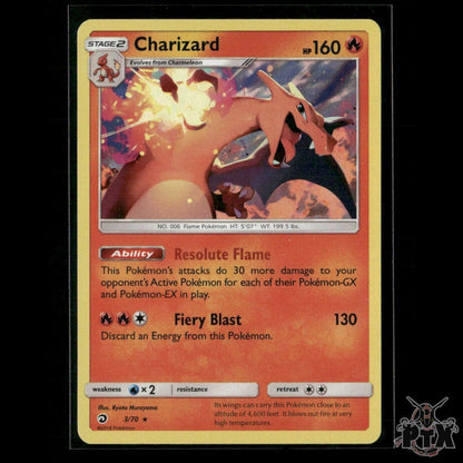 Charizard Holo 3/70 Dragon Majesty NM Pokemon