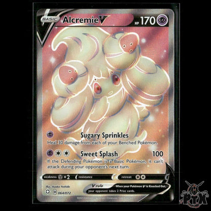 Alcremie V (Full Art) 064/072 Shining Fates NM Pokemon