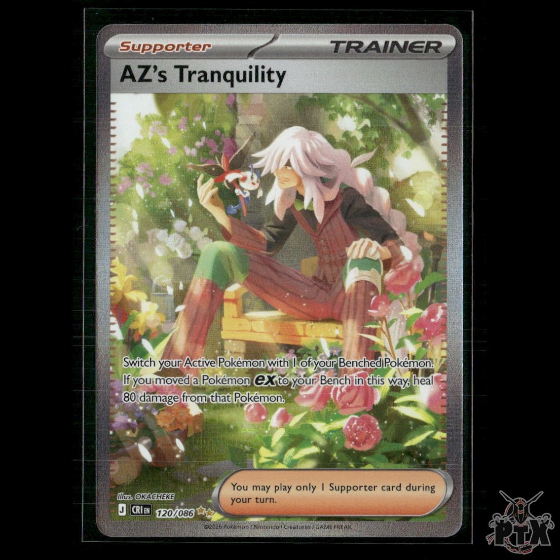 AZ's Tranquility 120/086 ME04: Chaos Rising NM Pokemon