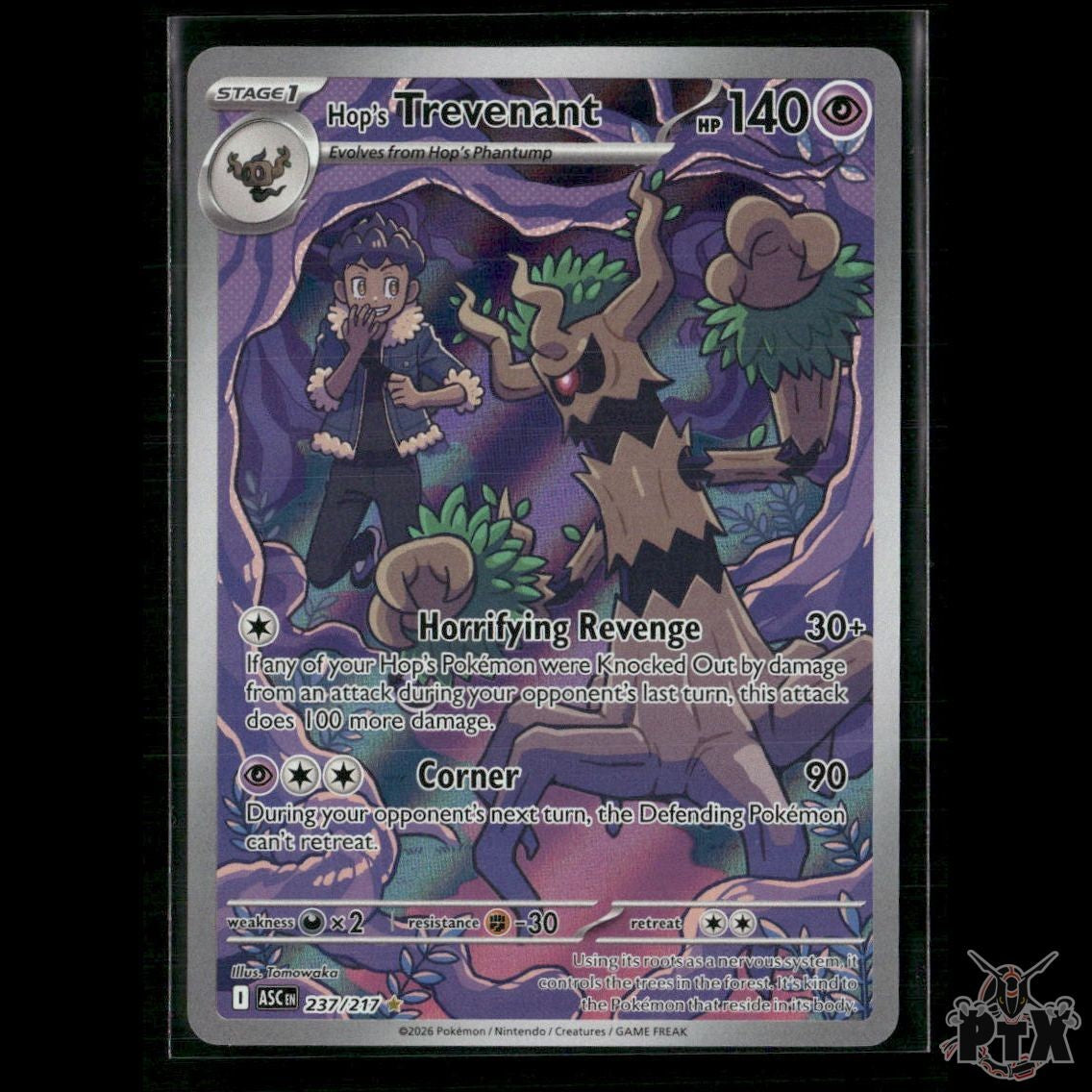 Hop's Trevenant 237/217 ME: Ascended Heroes NM Pokemon