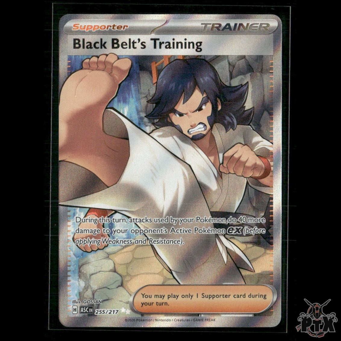 Black Belt's Training 255/217 ME: Ascended Heroes NM Pokemon