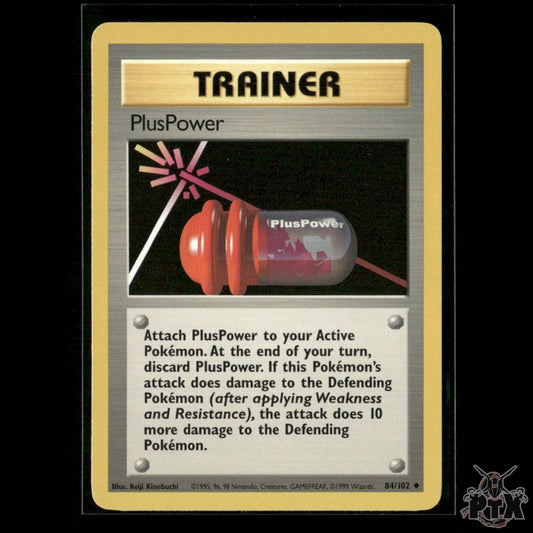 PlusPower 84/102 Base Set LP Pokemon