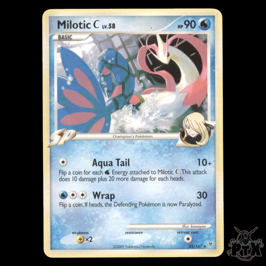 Milotic C LV.58 #35/147 Supreme Victors NM/Near Mint Pokemon 2009