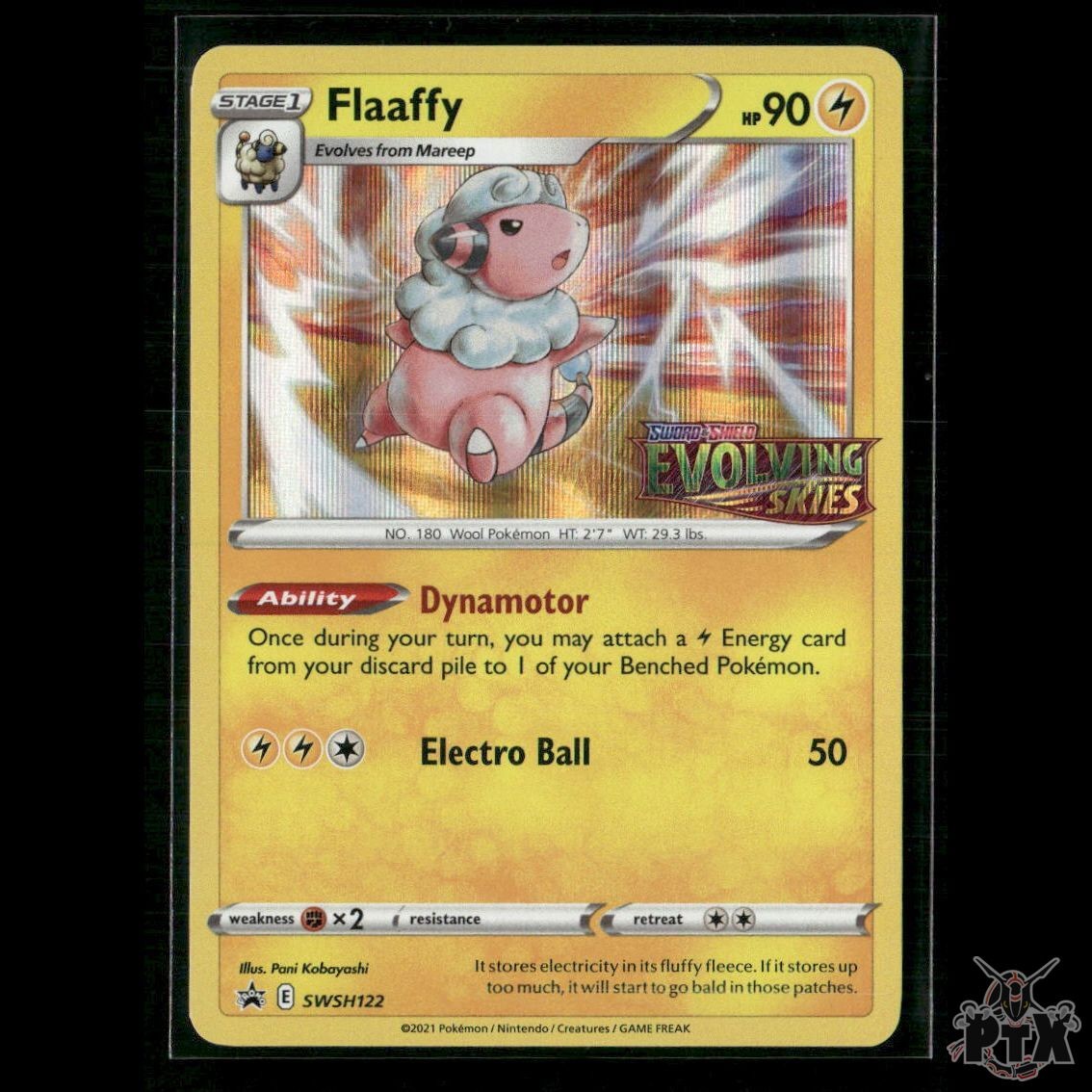Flaaffy (Prerelease) SWSH122 SWSH: Sword & Shield Promo Cards NM Pokemon