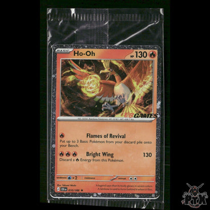 Ho-Oh 010/086 EB Games Promo Sealed Pokemon