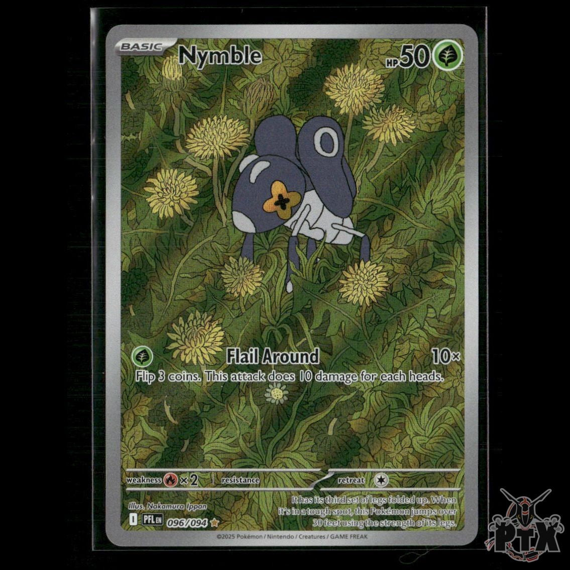 Nymble 096/094 ME02: Phantasmal Flames NM Pokemon