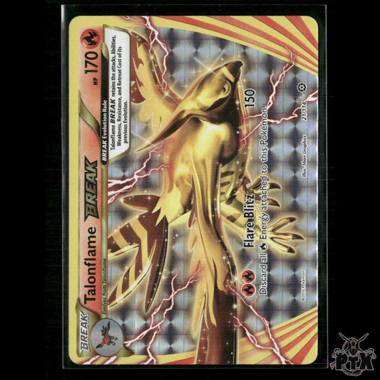 Talonflame BREAK 21/114 XY - Steam Siege NM Pokemon