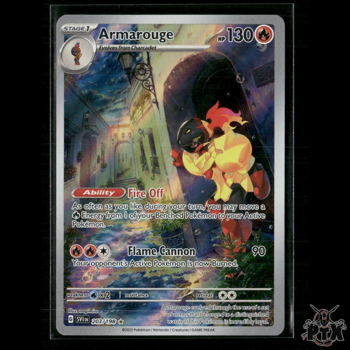 Armarouge 203/198 SV01: Scarlet & Violet Base Set NM Pokemon