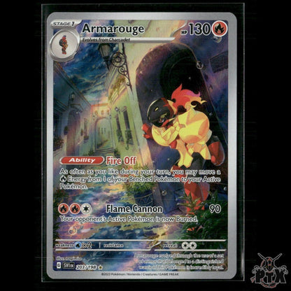 Armarouge 203/198 SV01: Scarlet & Violet Base Set NM Pokemon