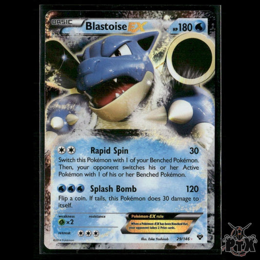 Blastoise EX 29/146 XY Base Set LP Pokemon