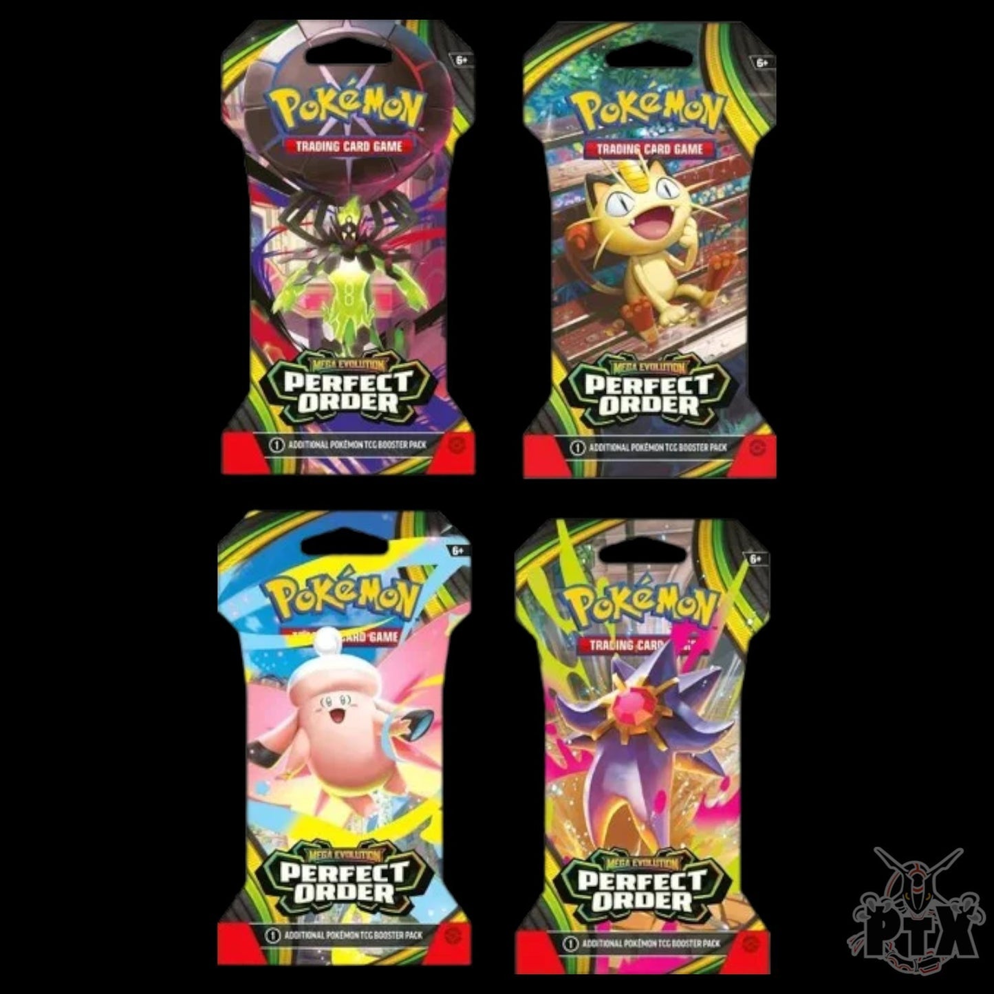 Perfect Order Sleeved Booster Pack X1 Pokemon