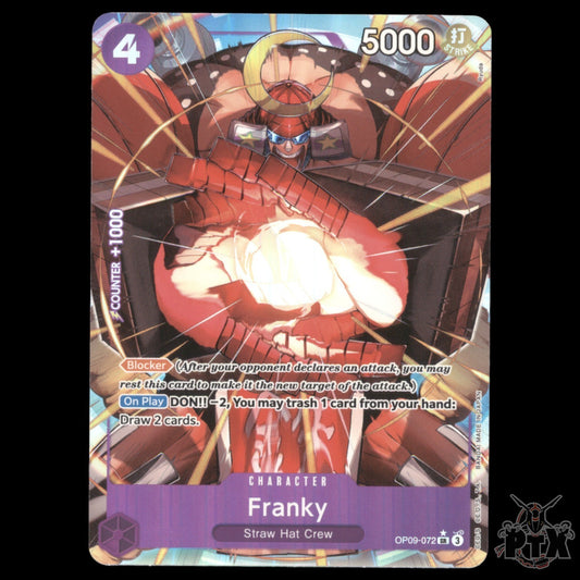 Franky OP09-072 Emperors in the New World NM/Near Mint One Piece