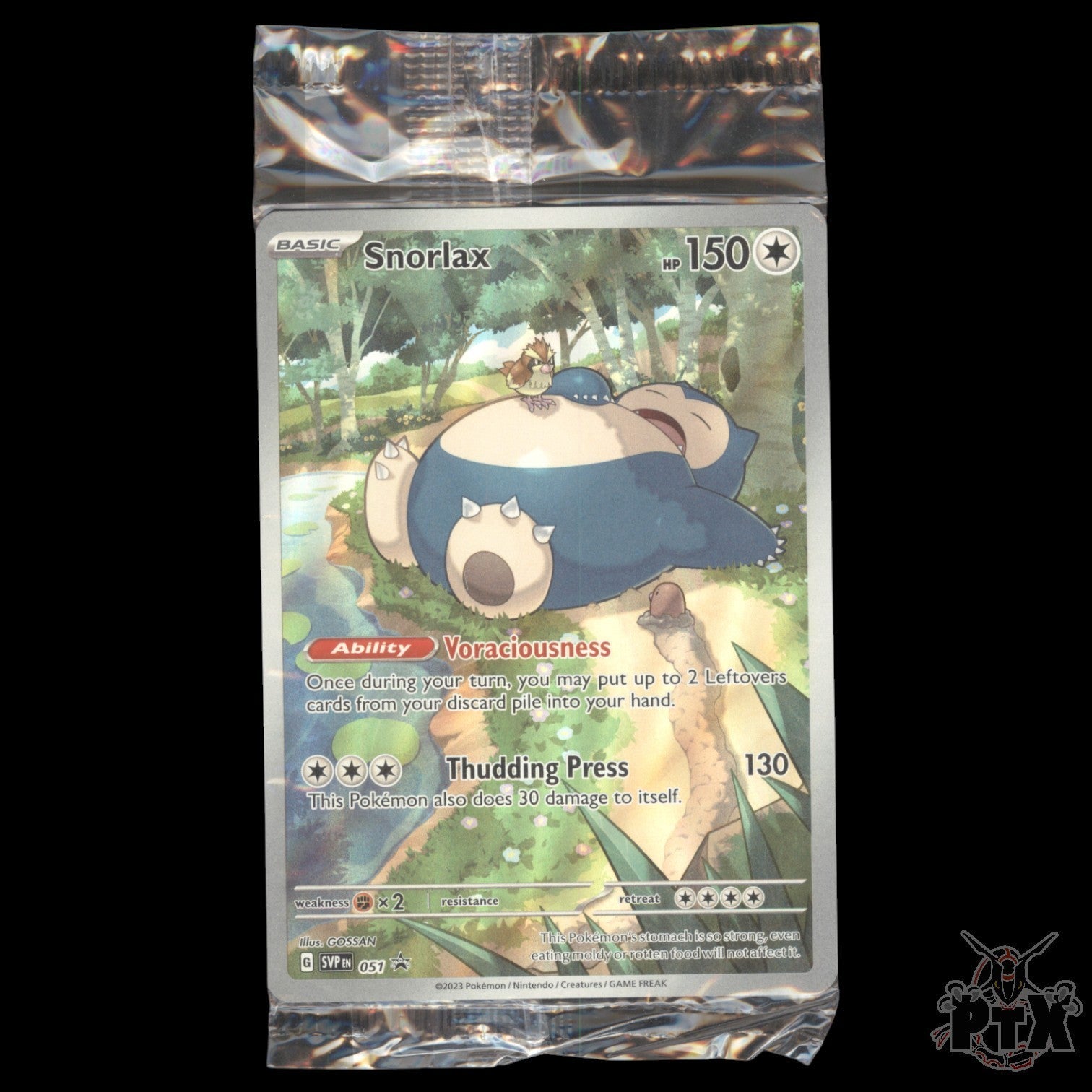 Snorlax #051 151 Promo Sealed Pokemon 2023