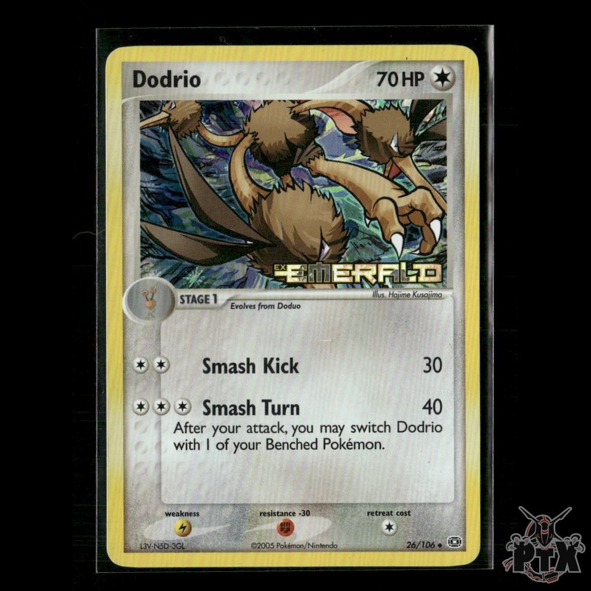 Dodrio Reverse Holo 26/106 EX Emerald NM Pokemon